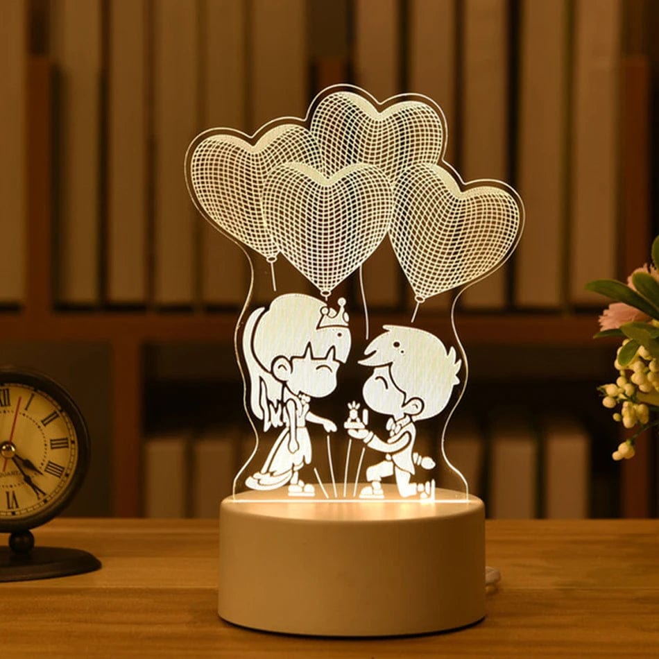 Cadeau showroom 03 Veilleuses LED de décoration