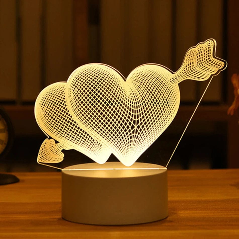 Cadeau showroom 04 Veilleuses LED de décoration