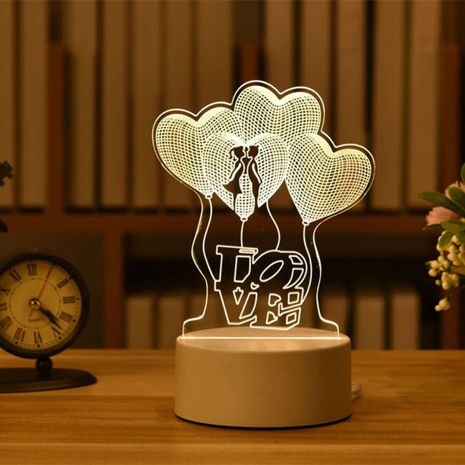 Cadeau showroom 22 Veilleuses LED de décoration