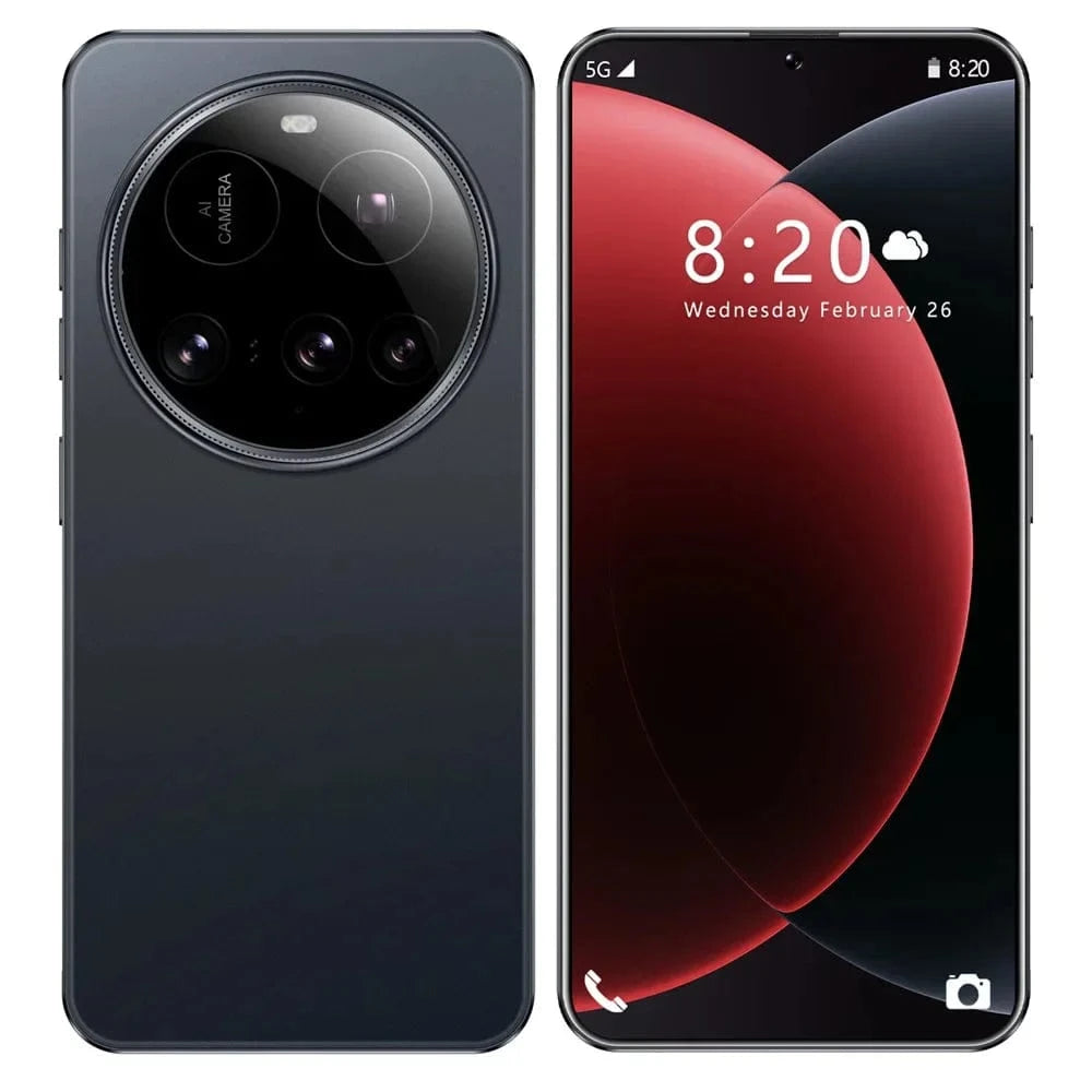 Cadeau showroom 22GB 2TB / Noir Smartphone M15 7.3 pouces double SIM 22GB 2TB