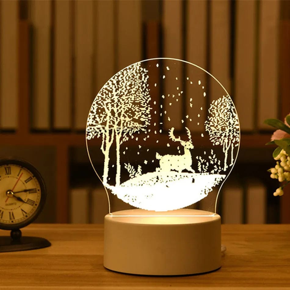 Cadeau showroom 24 Veilleuses LED de décoration