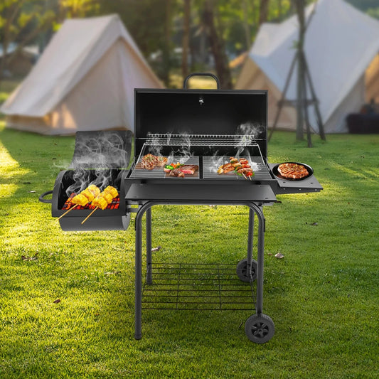 Cadeau showroom barbecue Barbecue au charbon de bois avec surface de cuisson