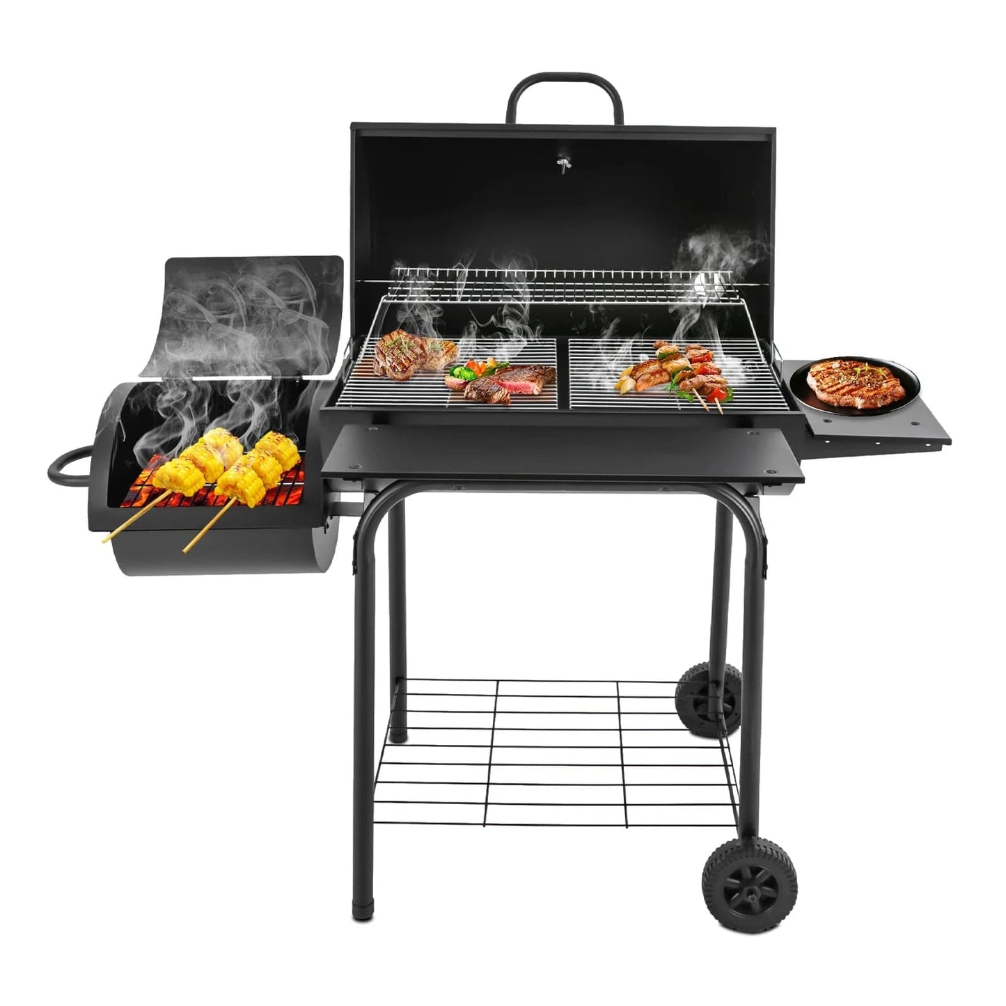 Cadeau showroom barbecue Barbecue au charbon de bois avec surface de cuisson