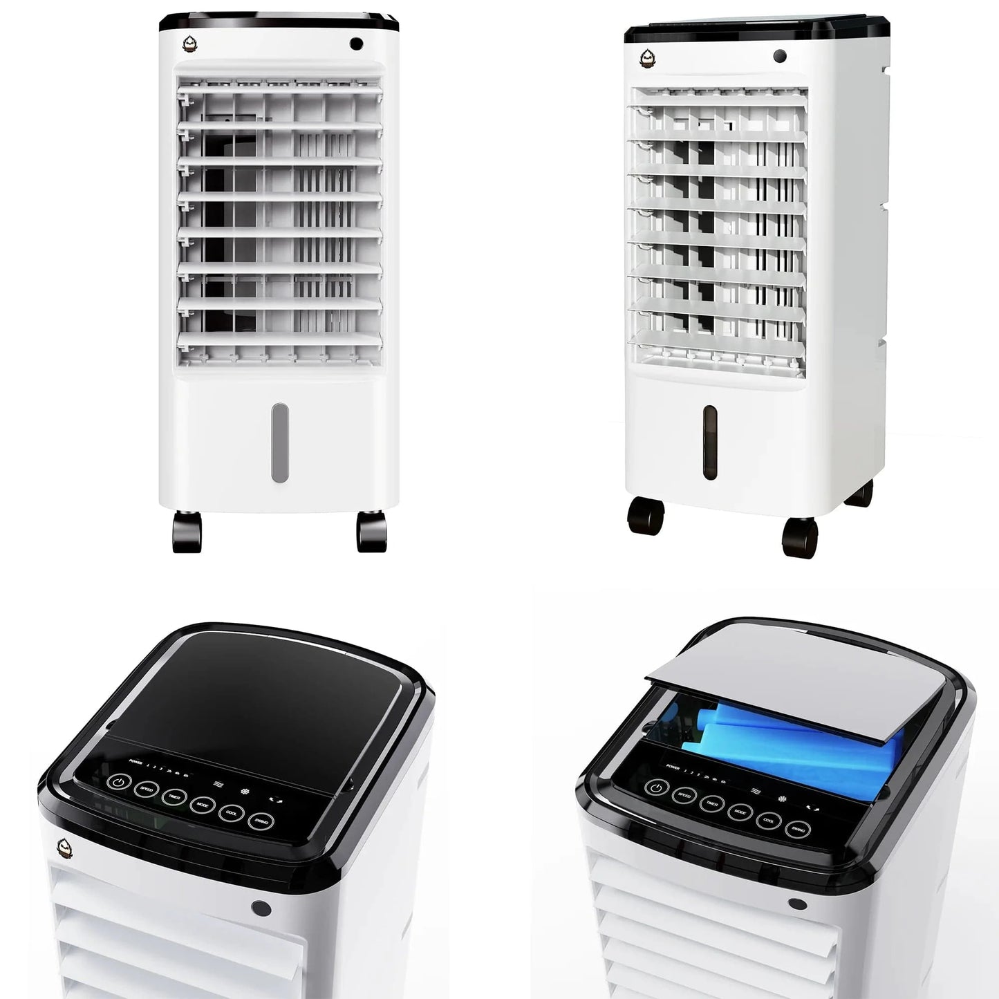 Cadeau showroom climatiseurs Blanc Climatiseur silencieux, compact, ultra pratique