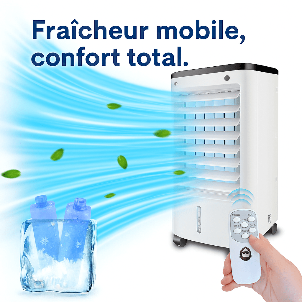 Cadeau showroom climatiseurs Blanc Climatiseur silencieux, compact, ultra pratique