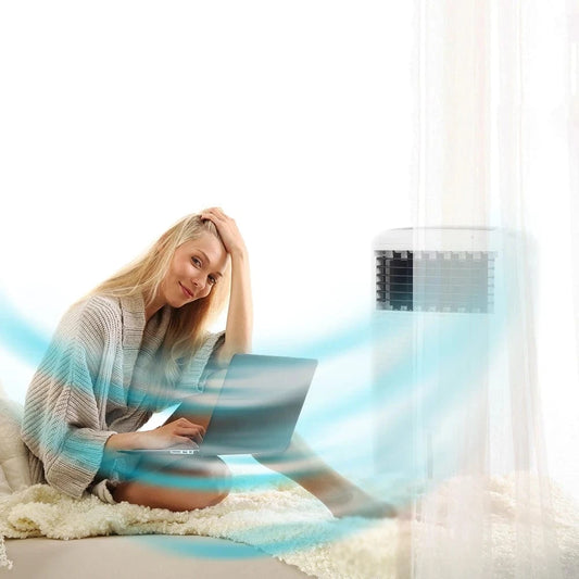 Cadeau showroom climatiseurs Climatiseur évaporatif portable 10 L 3 en 1