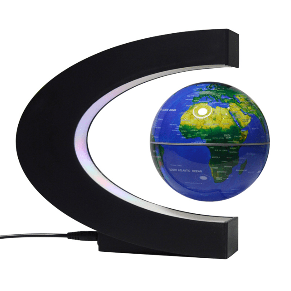 Cadeau showroom Globe 3D à lévitation magnétique