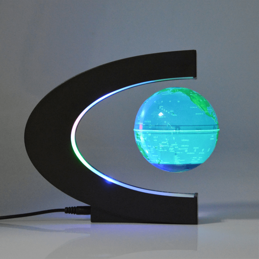 Cadeau showroom Globe 3D à lévitation magnétique