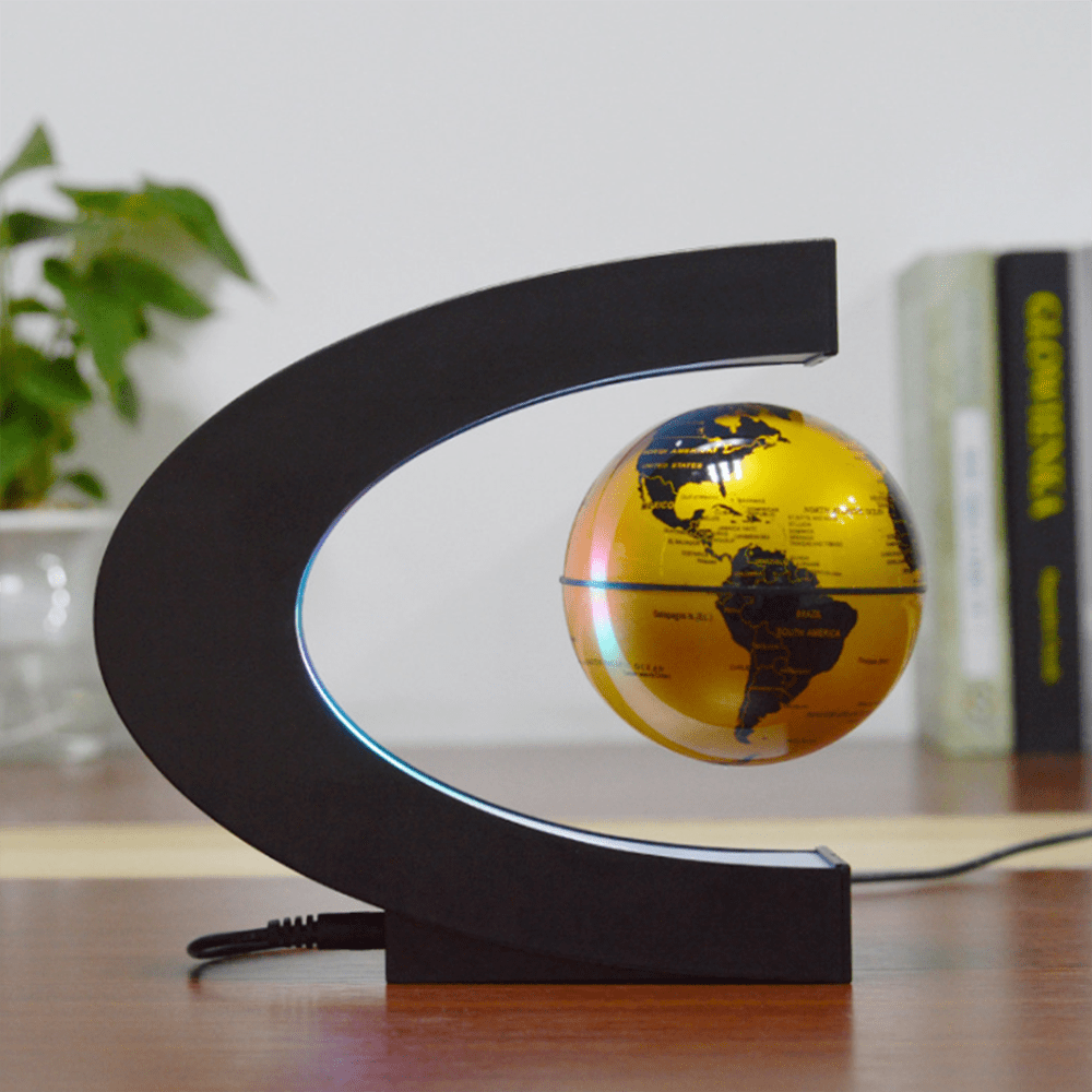 Cadeau showroom Globe 3D à lévitation magnétique