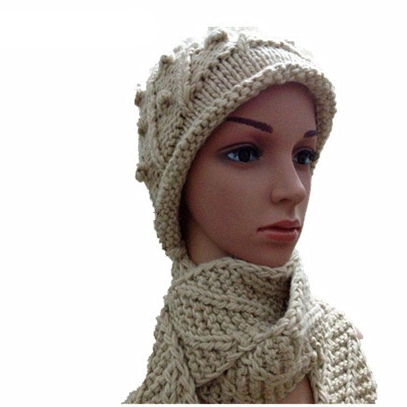 Cadeau showroom Grand bonnet épais et chaud