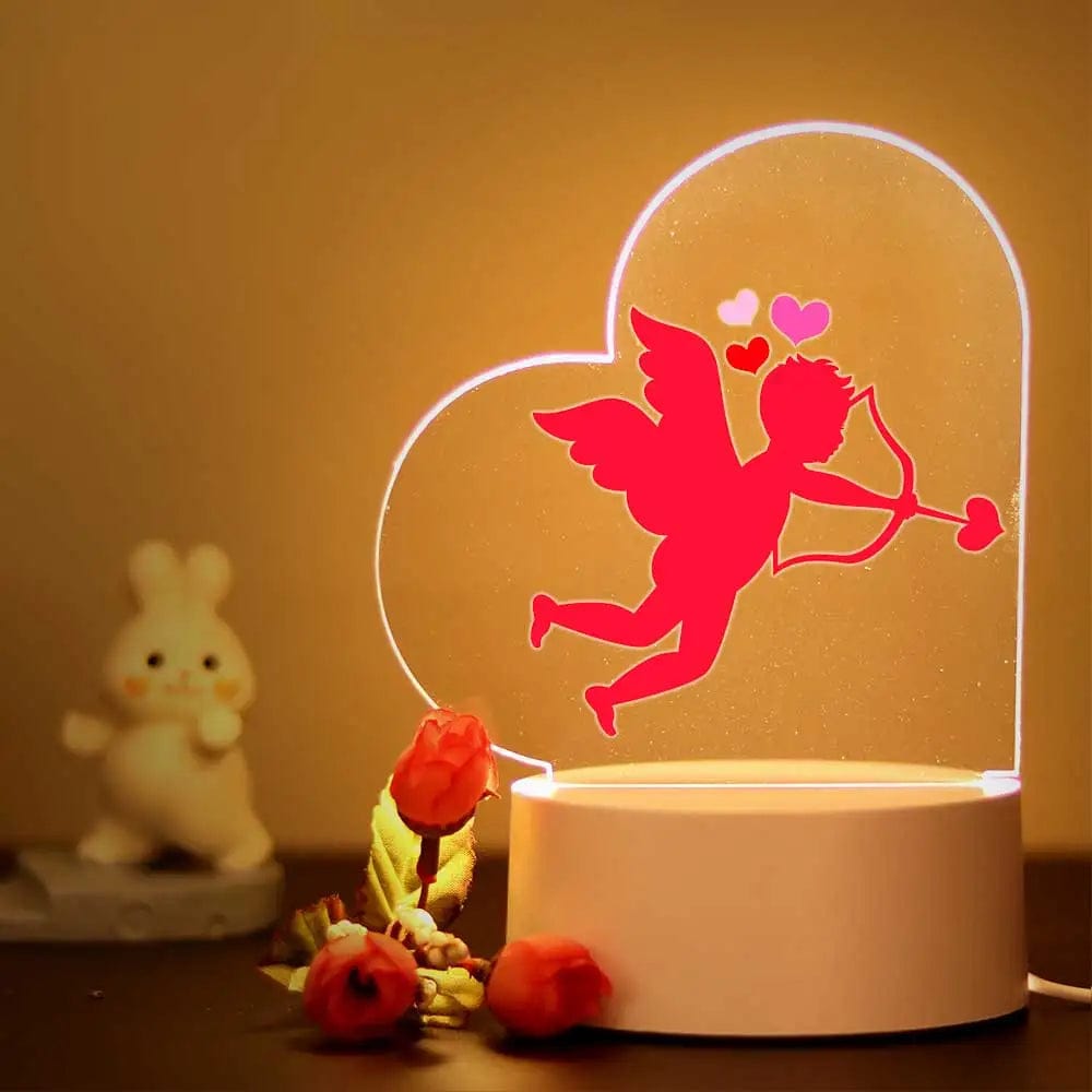 Cadeau showroom Lampe de Nuit 3D de Léon pour Décoration de Chambre