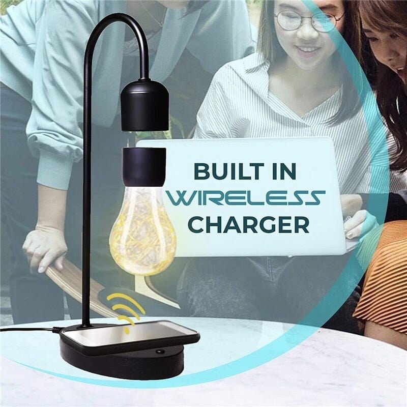 Cadeau showroom Lampe Led flottante noire
