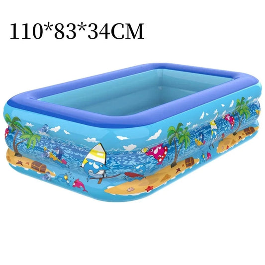 Cadeau showroom piscine gonflable 110X83X34CM Piscine gonflable en PVC 110 X 83 X 34CM