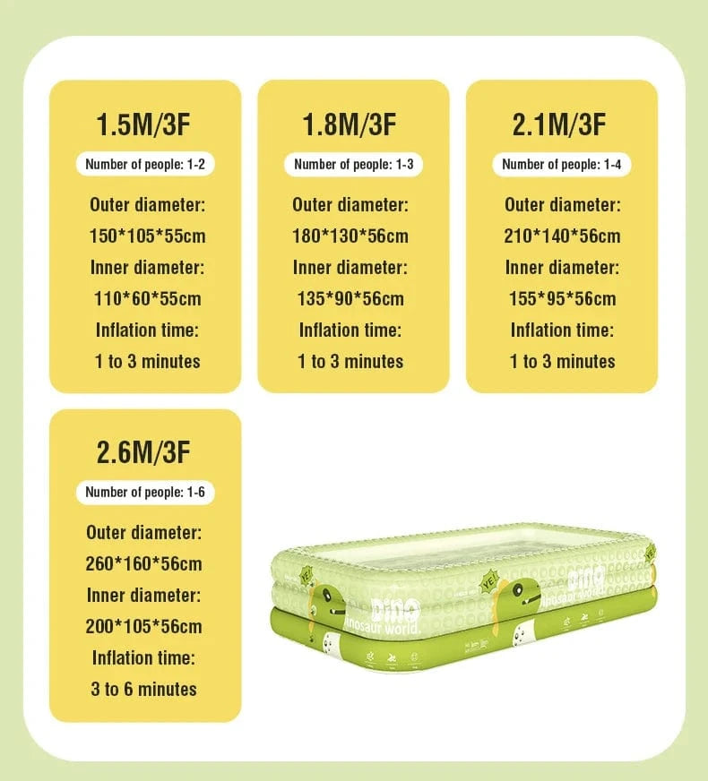 Cadeau showroom piscine gonflable 2.1M avec auvent Grande piscine gonflable de 2,1 M avec auvent