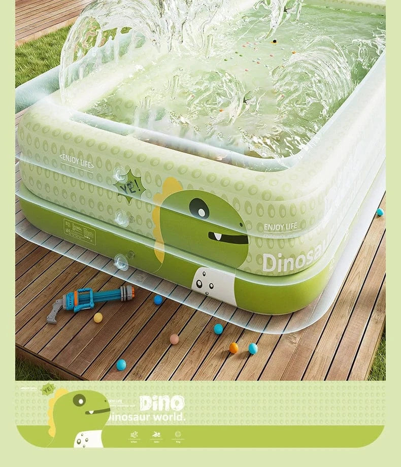 Cadeau showroom piscine gonflable 2.1M avec auvent Grande piscine gonflable de 2,1 M avec auvent