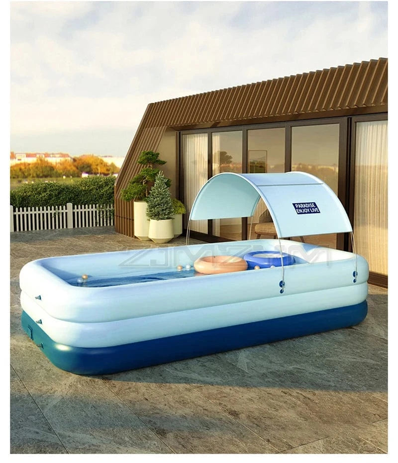 Cadeau showroom piscine gonflable Piscine gonflable automatique à 3 niveaux, 260 cm