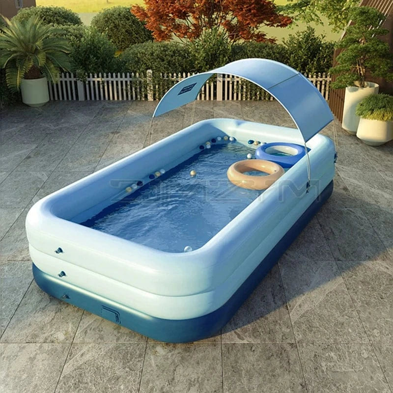 Cadeau showroom piscine gonflable Piscine gonflable automatique à 3 niveaux, 260 cm