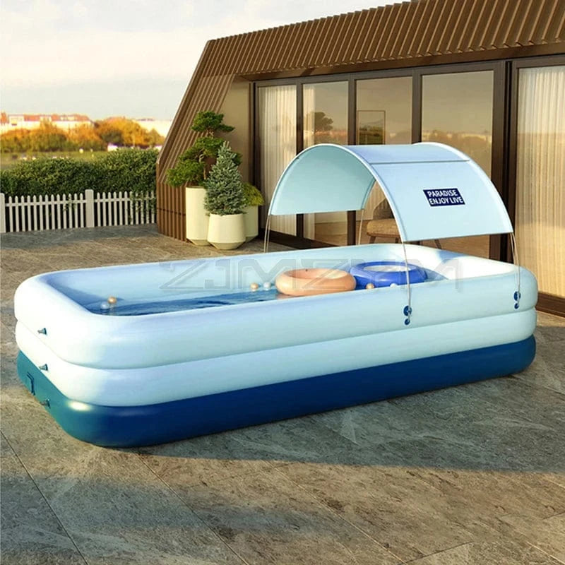 Cadeau showroom piscine gonflable Piscine gonflable automatique à 3 niveaux, 260 cm