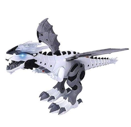 Cadeau showroom Robot dinosaure à grand jet