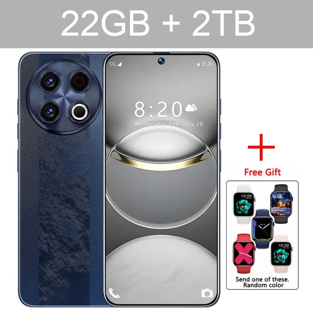 Cadeau showroom smartphone Xioami 15 Ultra Original 7.3 inch 12GB 256GB tout opérateur