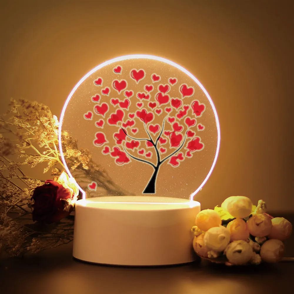 Cadeau showroom Veilleuse 3D amour
