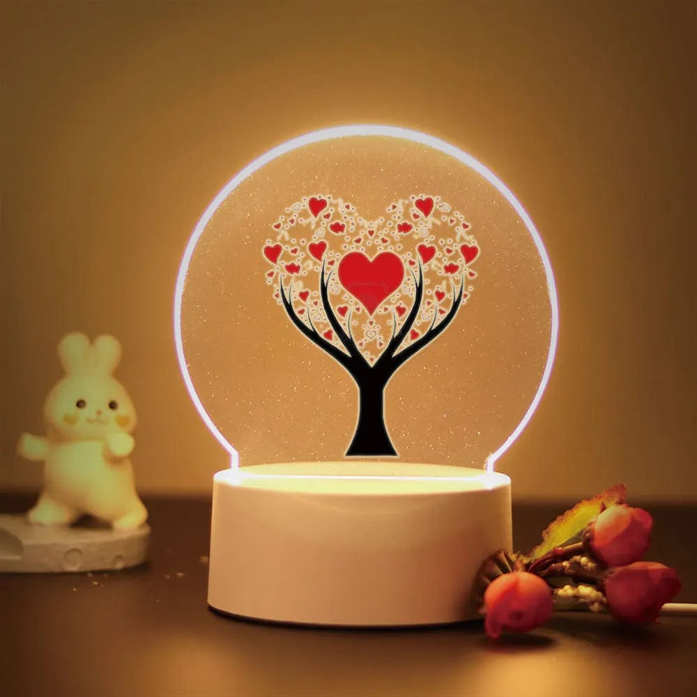 Cadeau showroom Veilleuse 3D amour