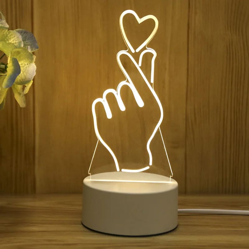 Cadeau showroom Veilleuse 3D USB créative