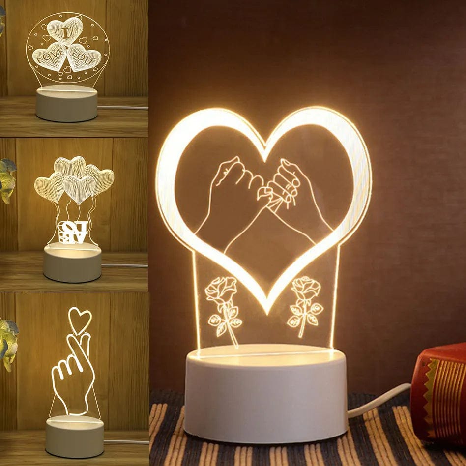 Cadeau showroom Veilleuse 3D USB créative