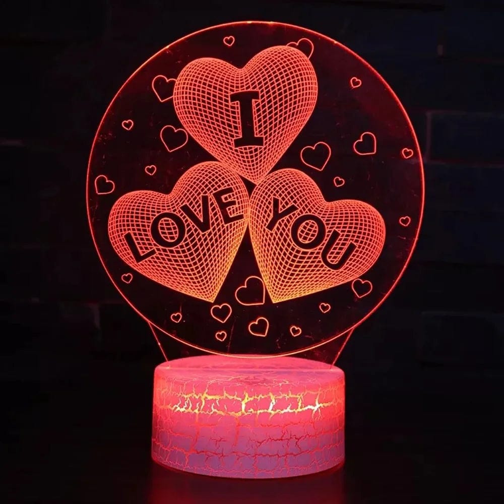Cadeau showroom Veilleuse illusion USB 62LED 3D
