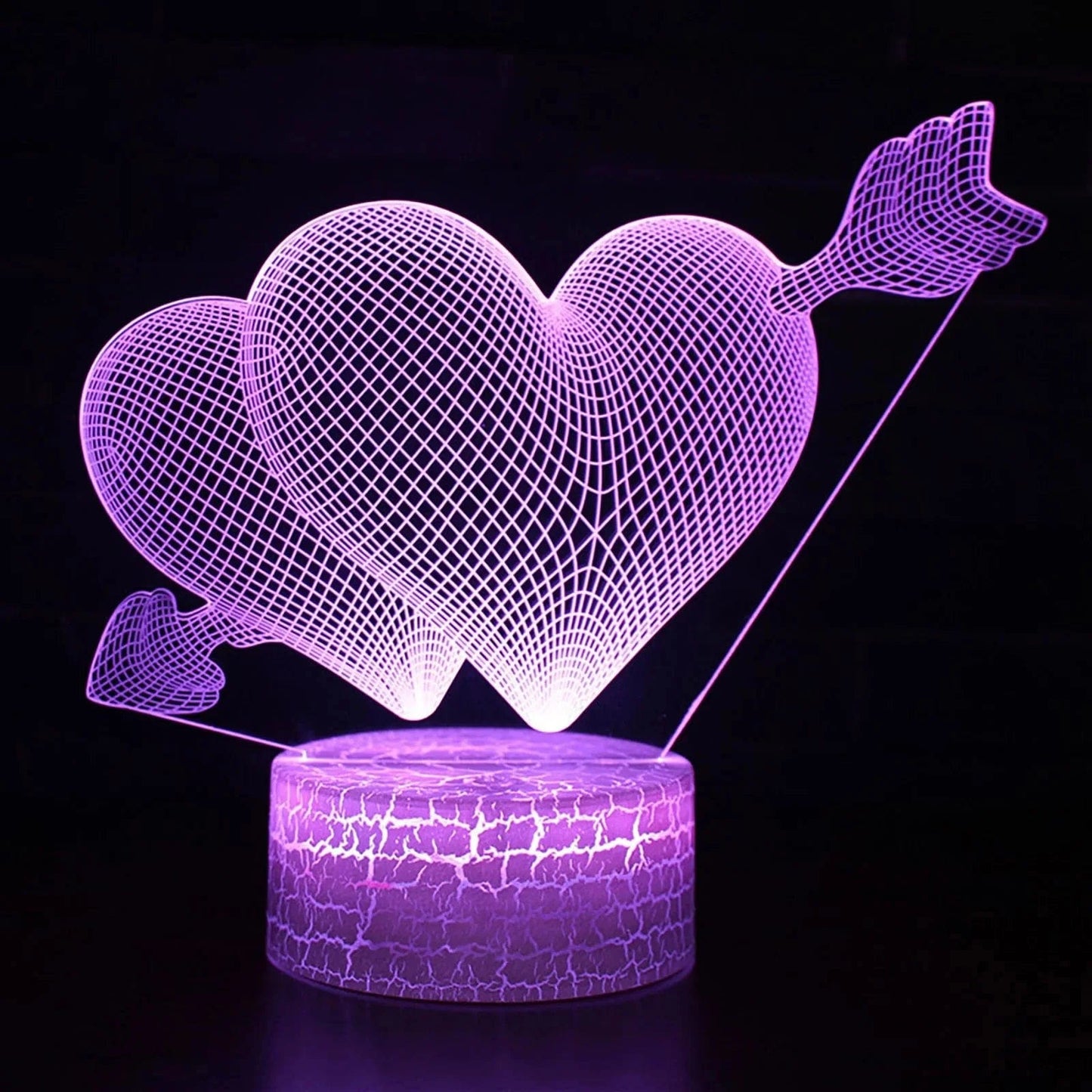 Cadeau showroom Veilleuse illusion USB 62LED 3D