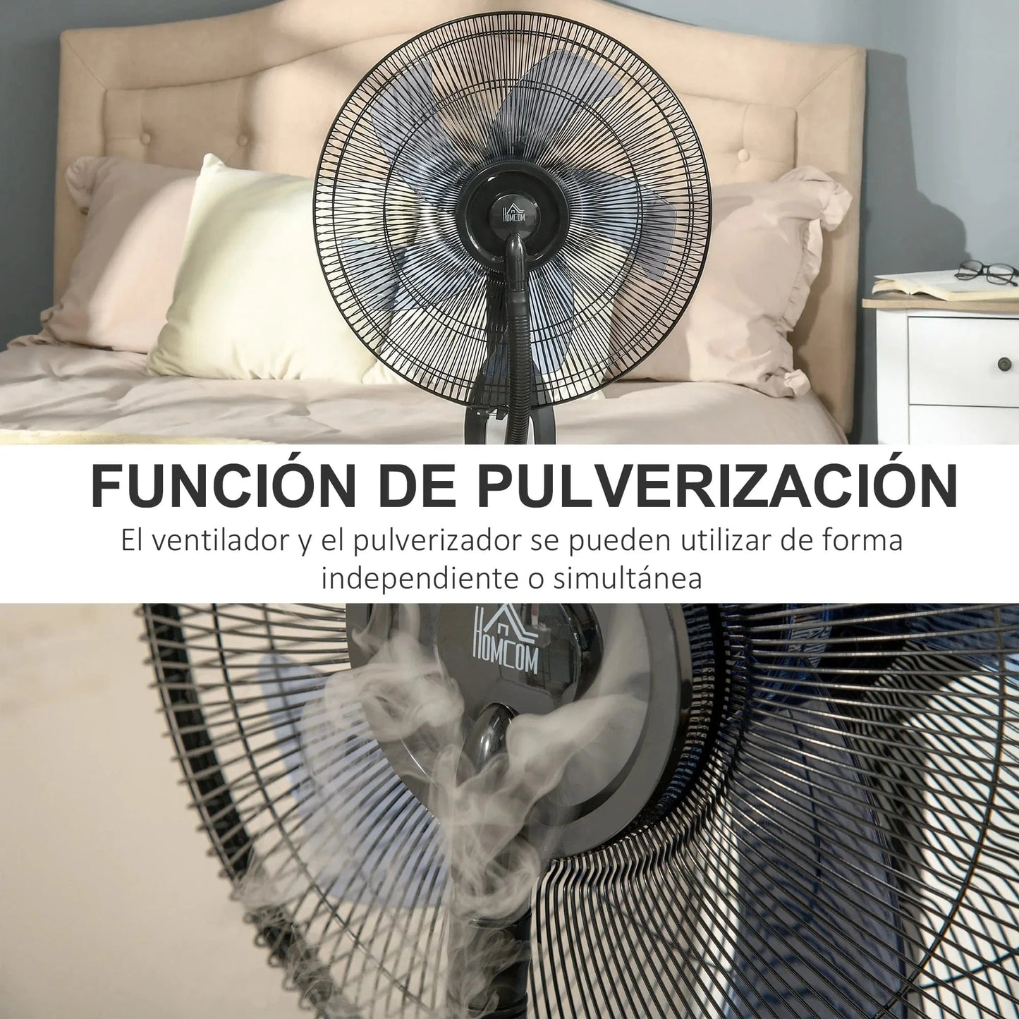 Cadeau showroom ventilateurs Ventilateur brumisateur silencieux 90 W