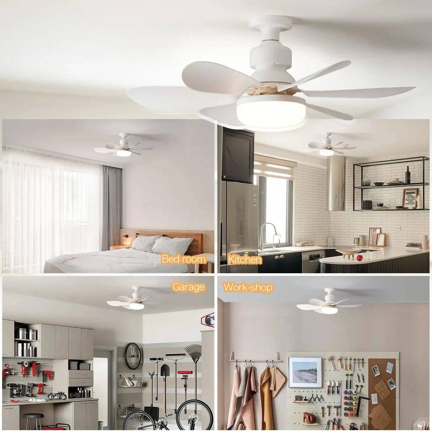 Cadeau showroom ventilateurs Ventilateur de plafond avec LED 40 W