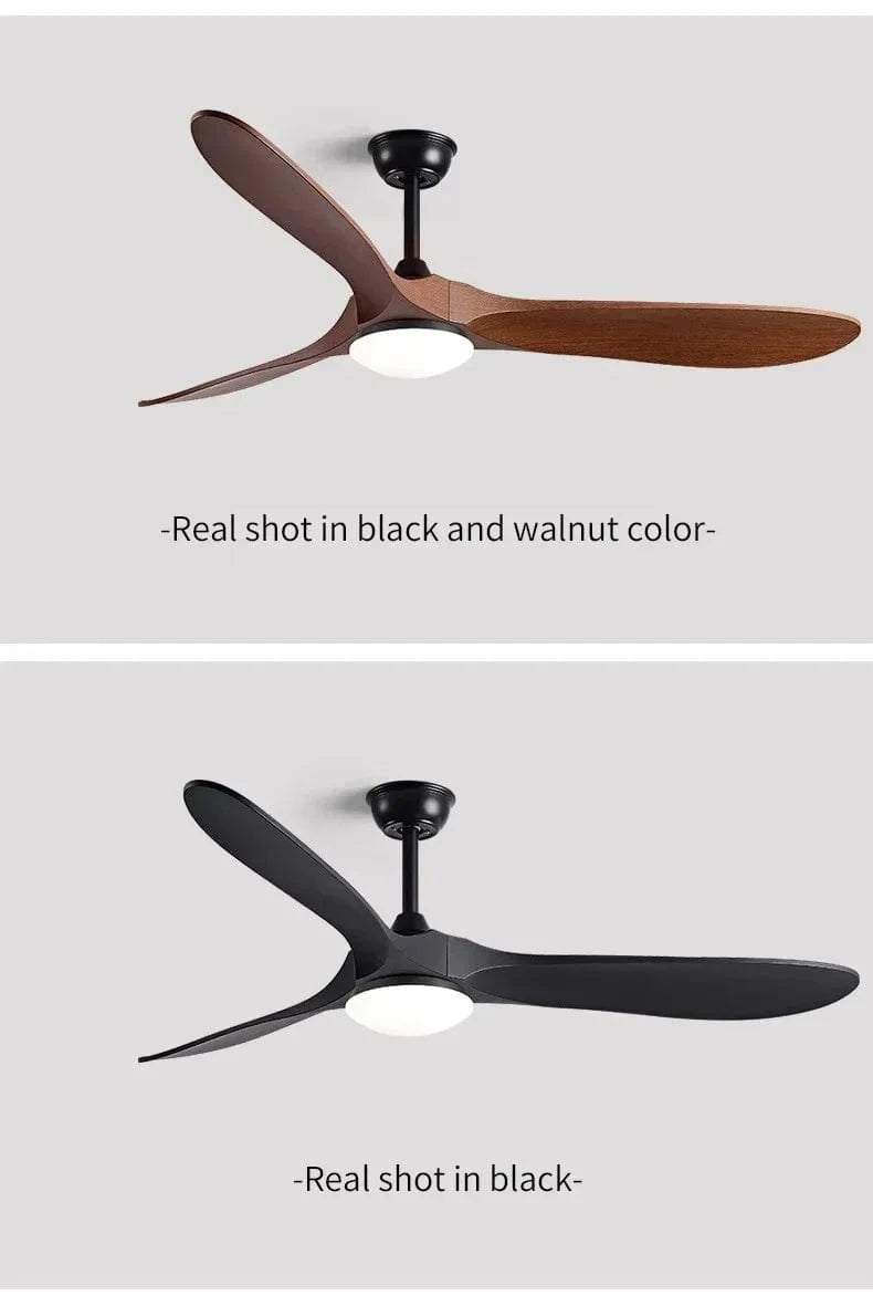 Cadeau showroom ventilateurs Ventilateur de plafond LED, pales réversibles 41cm x 132CM