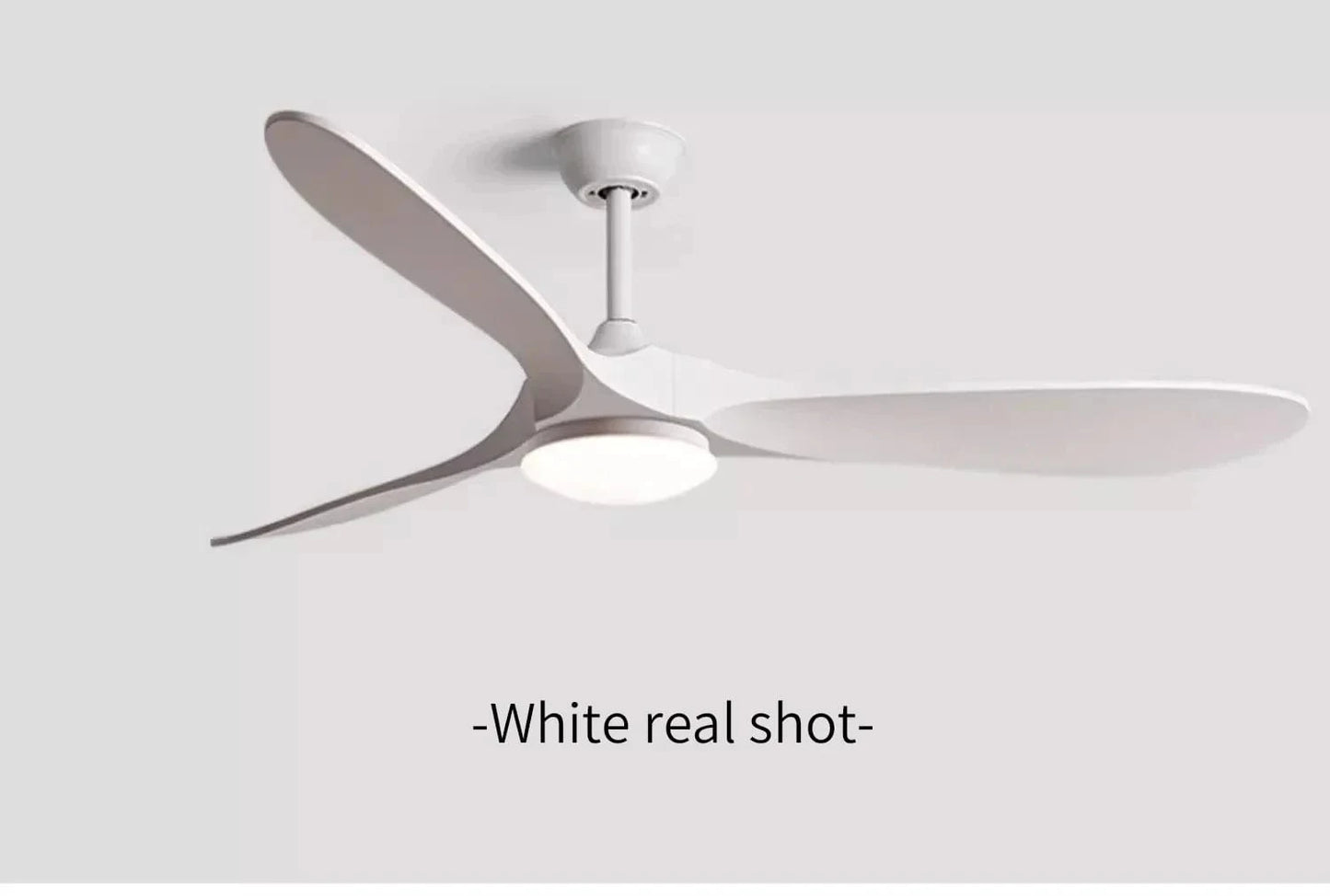 Cadeau showroom ventilateurs Ventilateur de plafond LED, pales réversibles 41cm x 132CM