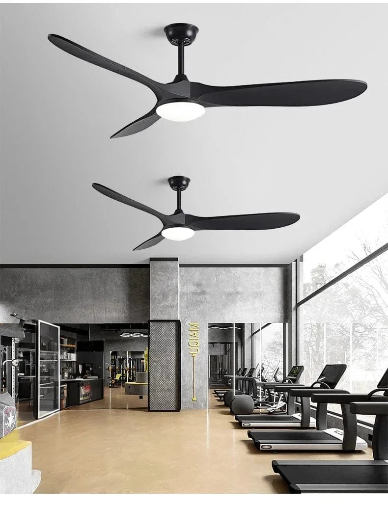 Cadeau showroom ventilateurs Ventilateur de plafond LED, pales réversibles 41cm x 132CM