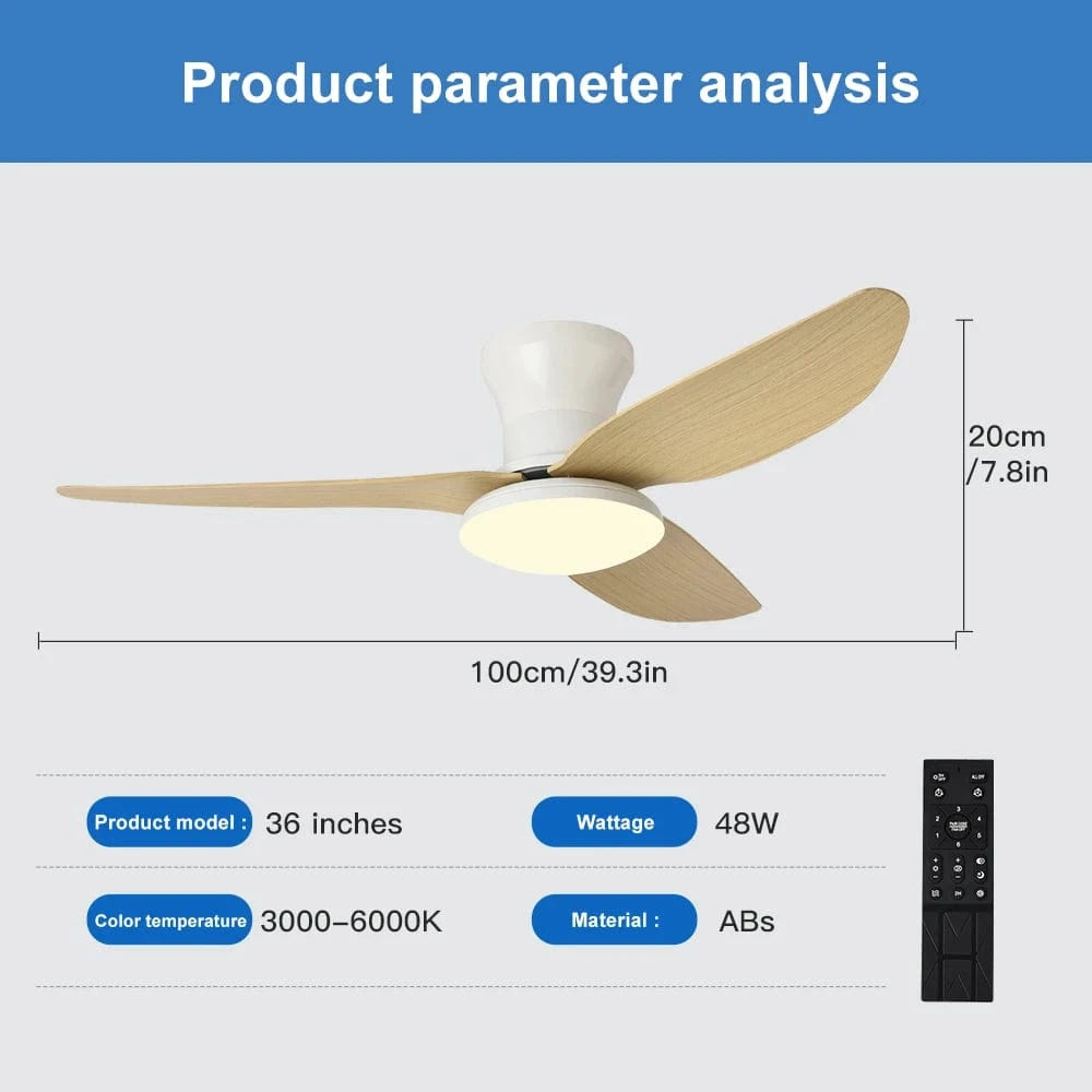 Cadeau showroom ventilateurs Ventilateur de plafond silencieux à haute puissance