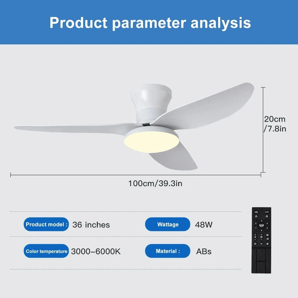 Cadeau showroom ventilateurs Ventilateur de plafond silencieux à haute puissance