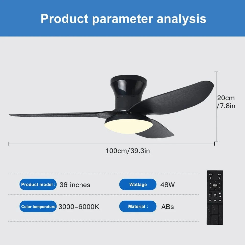 Cadeau showroom ventilateurs Ventilateur de plafond silencieux à haute puissance