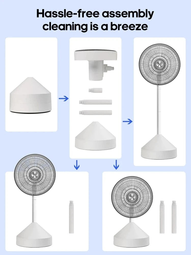 Cadeau showroom ventilateurs Ventilateur électrique 4 vitesses