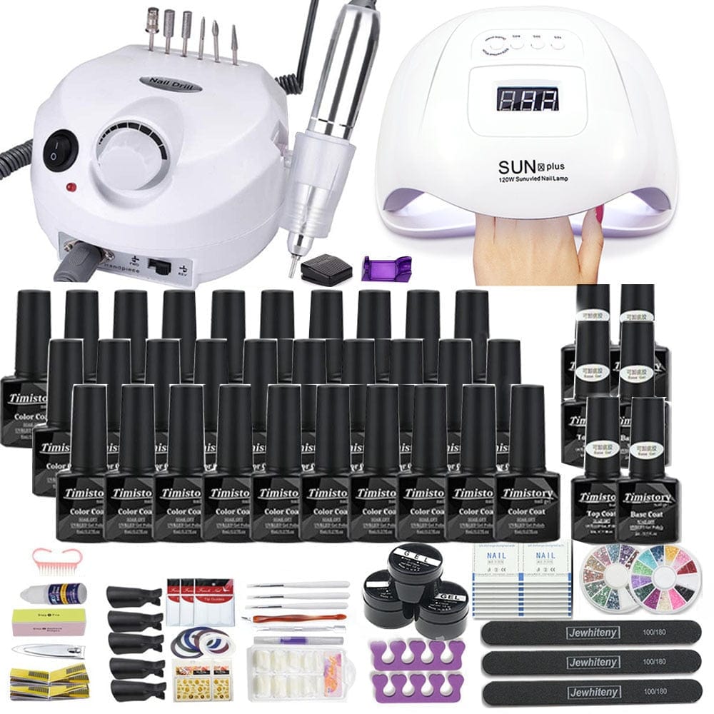 Cadeau showroom 30pcs gel X5P Set1 / China Kit manucure professionnel complet