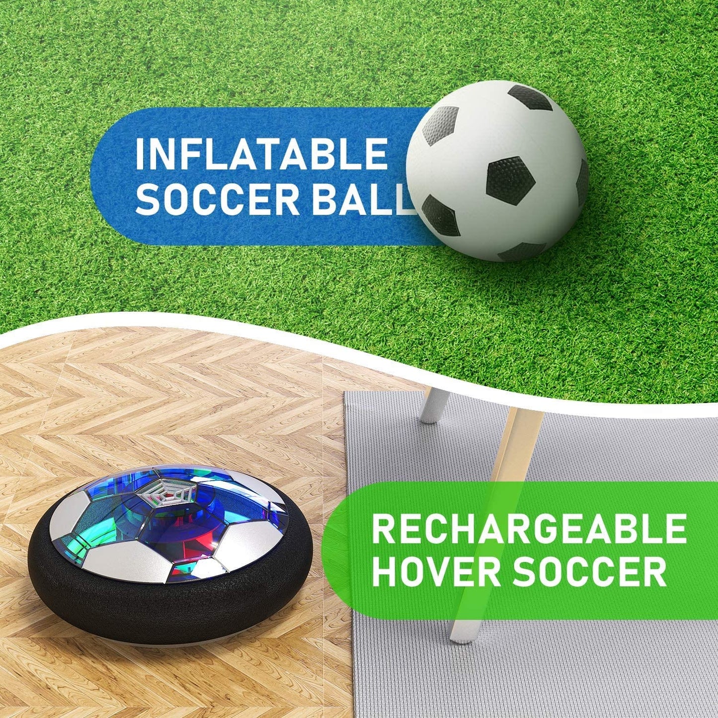 Cadeau showroom Balle de Football en mousse flottante