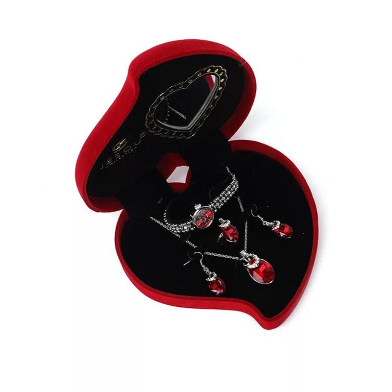 Cadeau showroom Boîte cadeau d'amour ensemble de bijoux