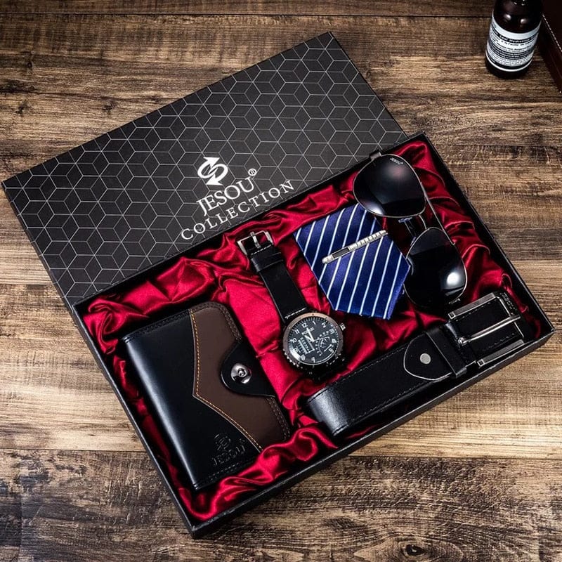 Cadeau showroom Coffret cadeau 5 pièces cuir