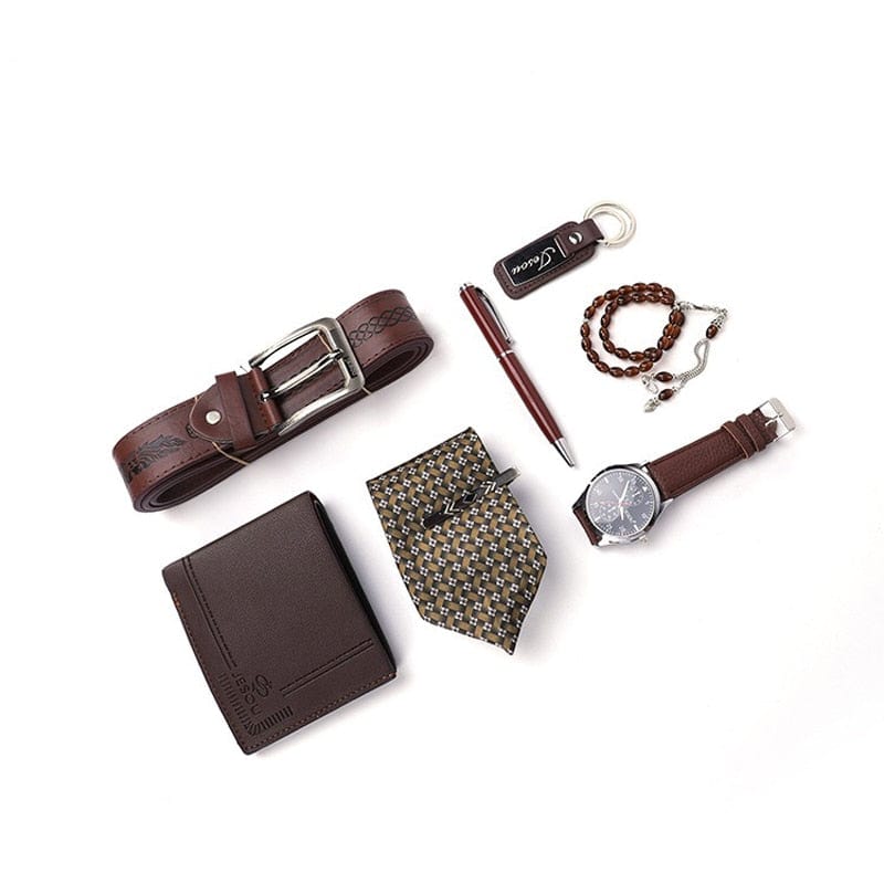 Cadeau showroom Coffret cadeau homme 7 pièces