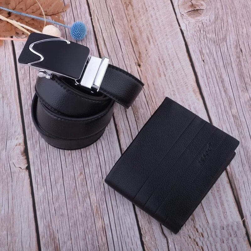 Cadeau showroom Coffret cadeau portefeuille pliable avec ceinture