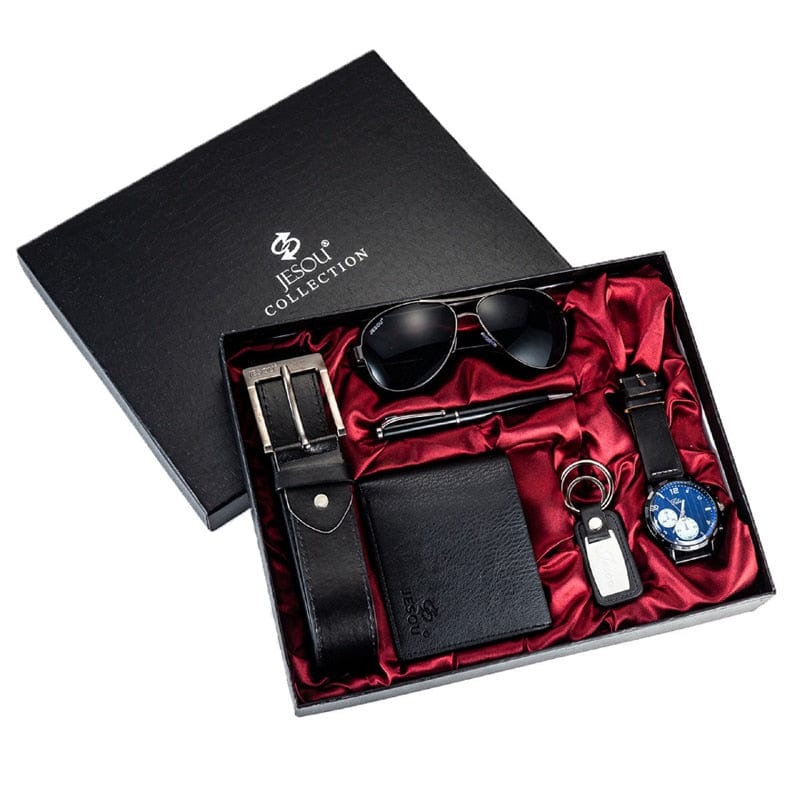 Cadeau showroom Noir 1 Coffret cadeau 6 pièces pour hommes