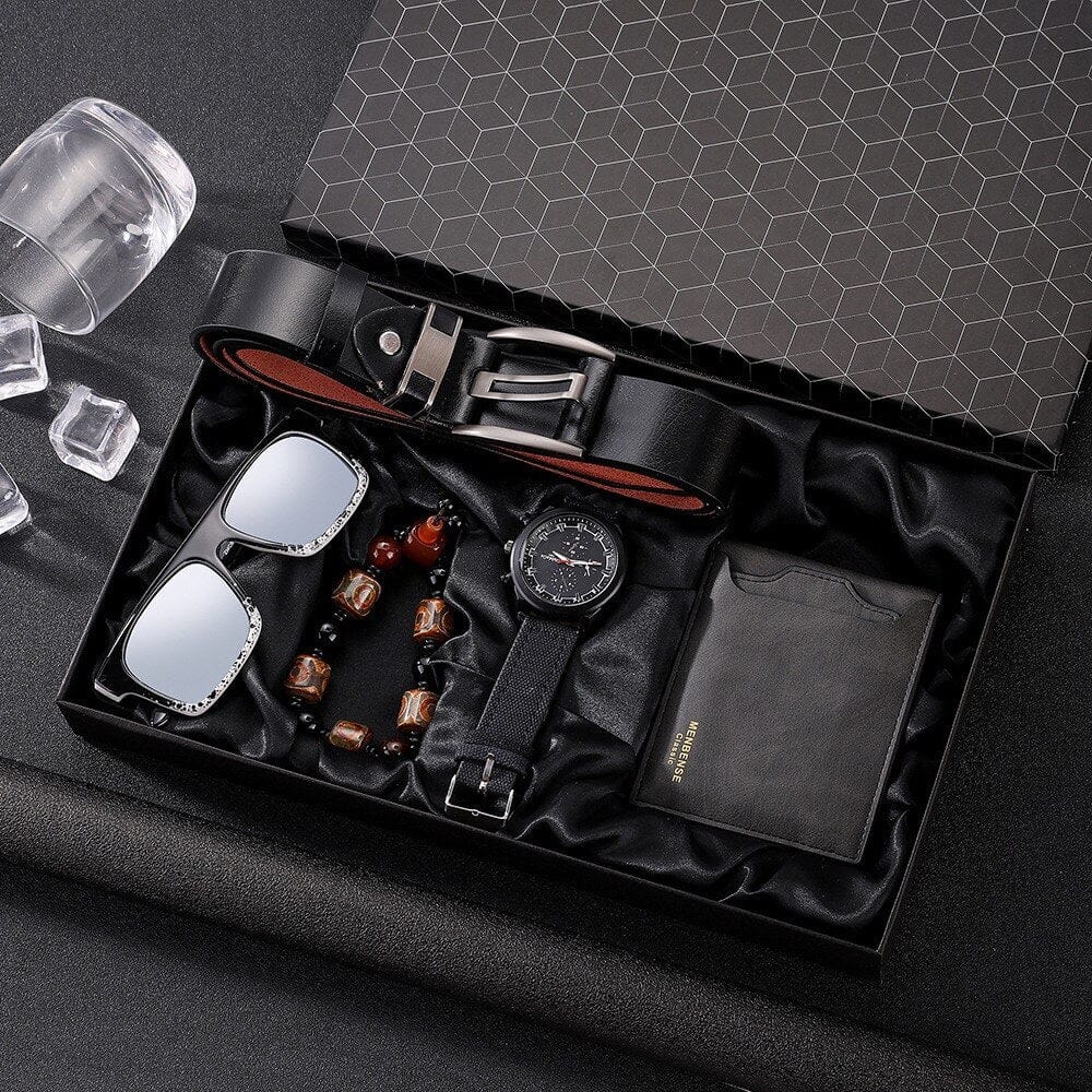 Cadeau showroom Noir Coffret cadeau complet pour homme