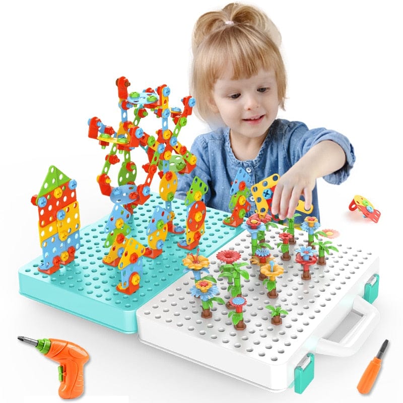 Cadeau showroom Puzzle 3D avec outil perceuse et outils