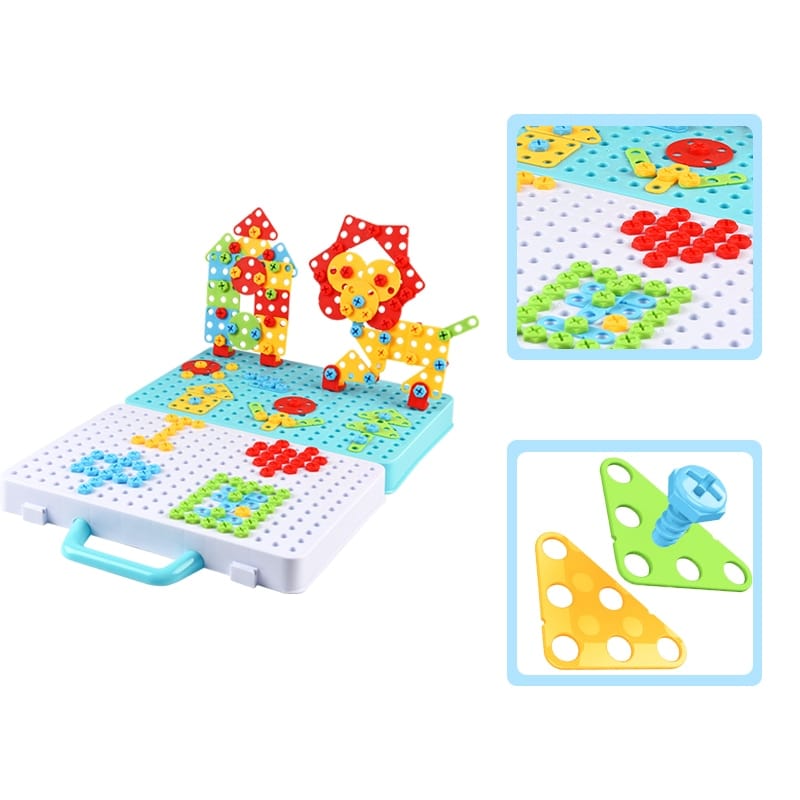 Cadeau showroom Puzzle 3D avec outil perceuse et outils