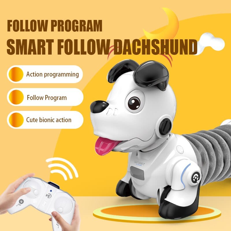 Cadeau showroom Robot chien cascadeur électronique